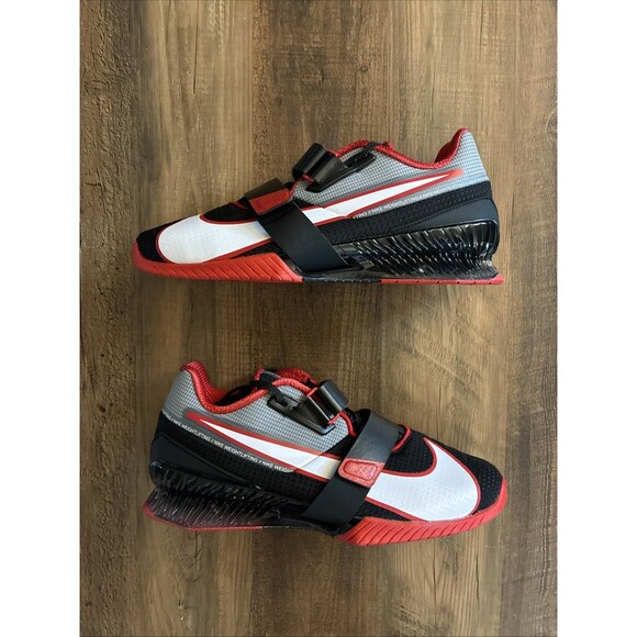 Nike Romaleos 4 Weightlifting Shoes Men Size 10 Red White Black CD3463-003 main image 5